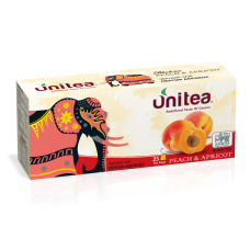 Unitea Черный чай ПЕРСИК 25пак