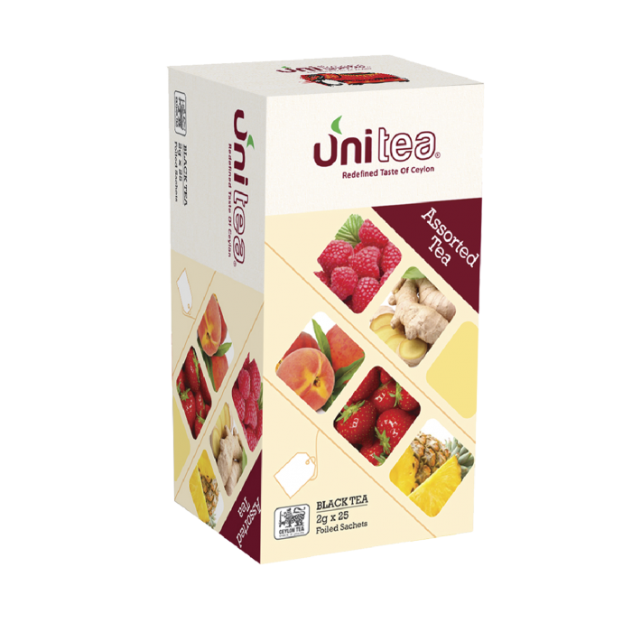 Unitea Черный чай Коллекция Ассорти 25 (5*5) саше