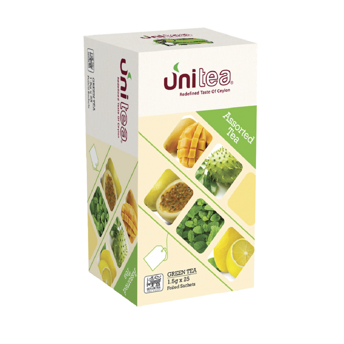 Unitea Зеленый чай Коллекция Ассорти 25 (5*5) саше