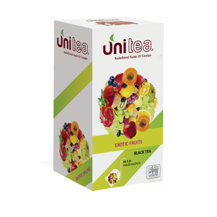 Unitea Черный чай Экзотик 25саше